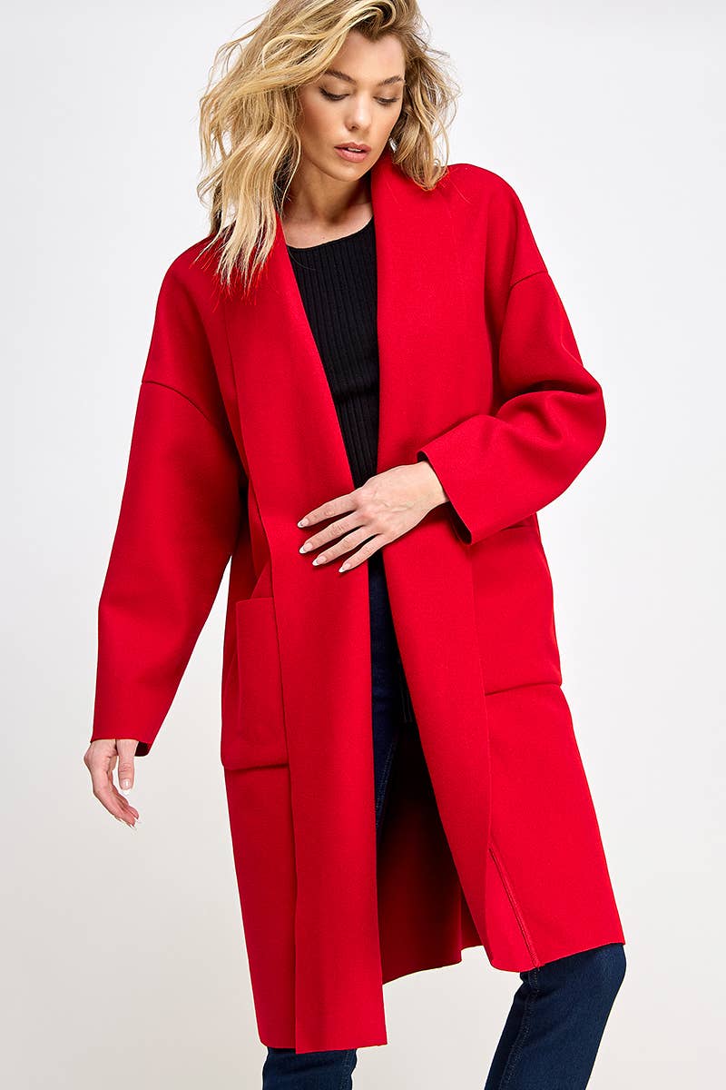 Open Front Coat