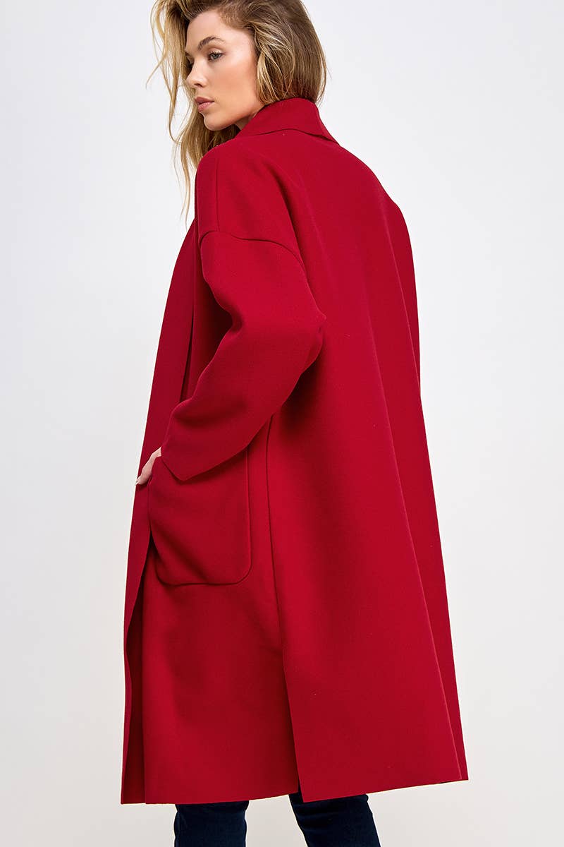 Open Front Coat