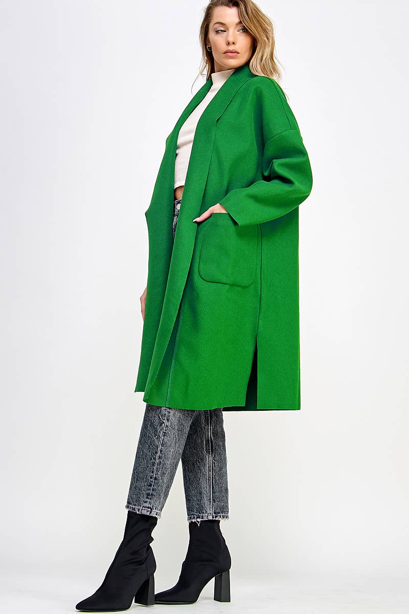 Open Front Coat