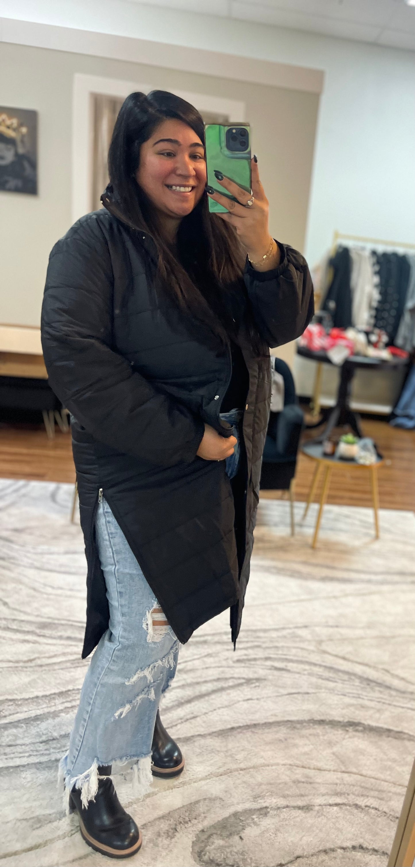 Like Chill— Long Puffer Jacket