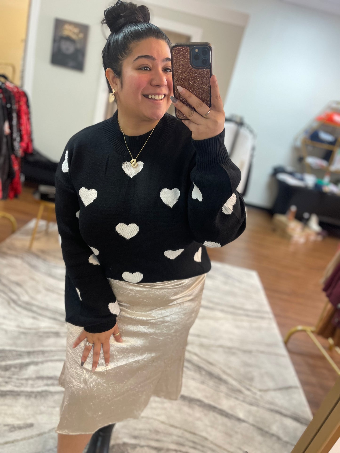 Queen of Hearts Sweater