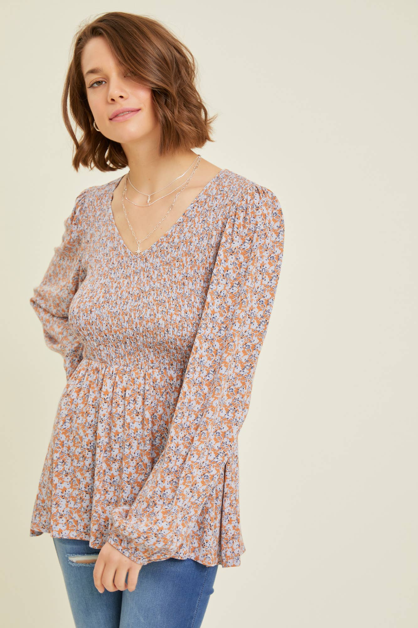 Melanie Floral Top