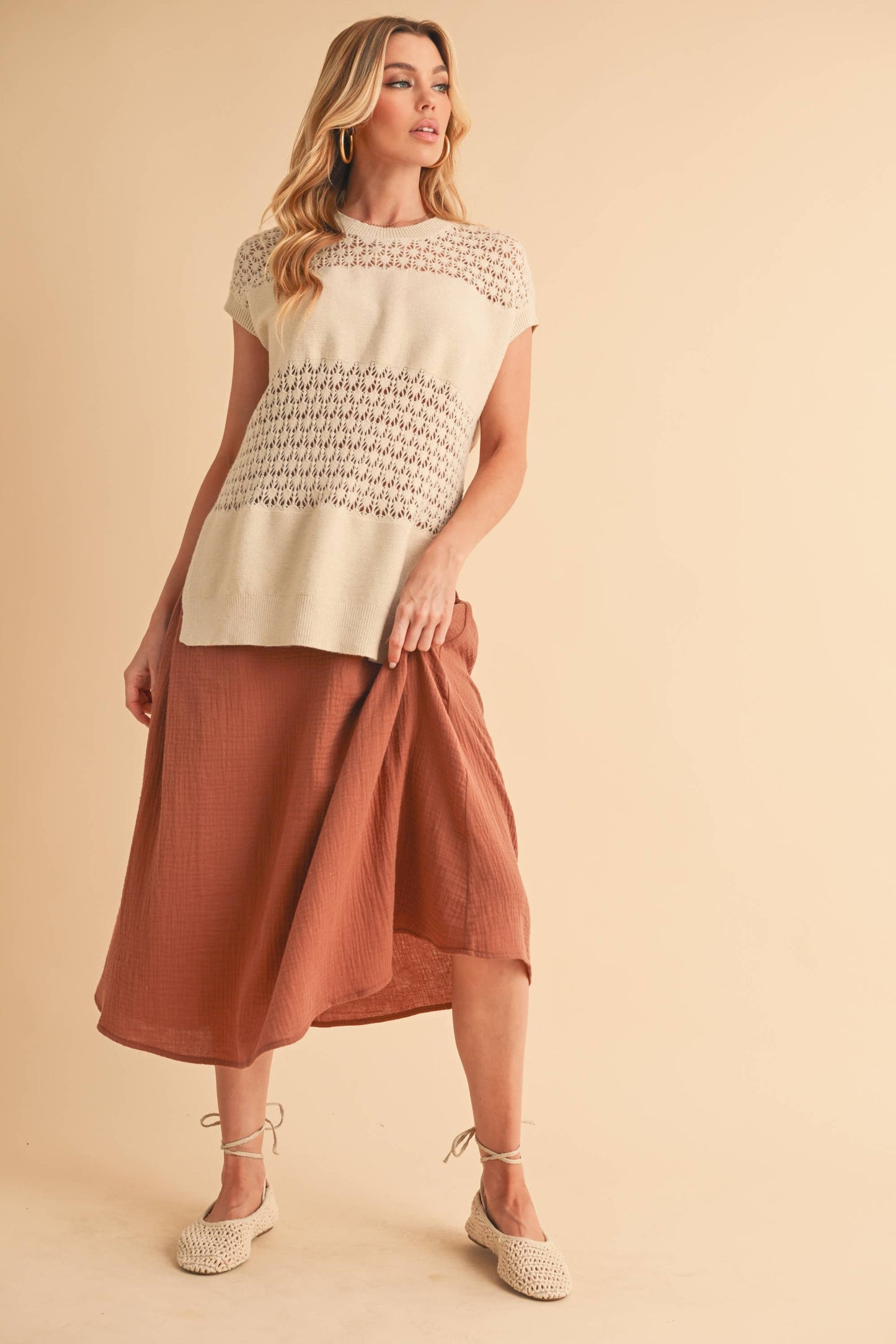 Ameena crochet top