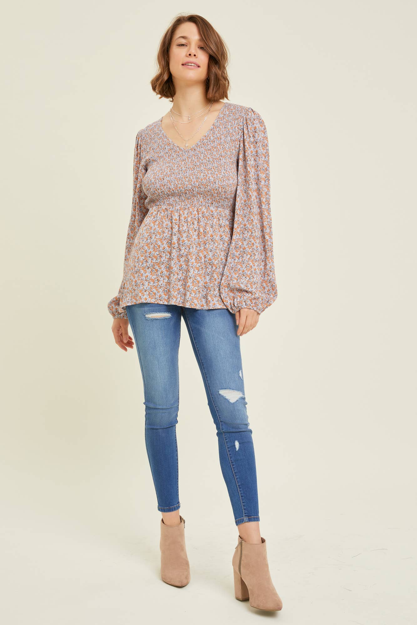 Melanie Floral Top