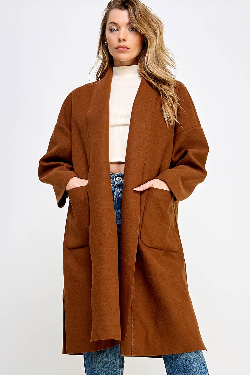 Open Front Coat