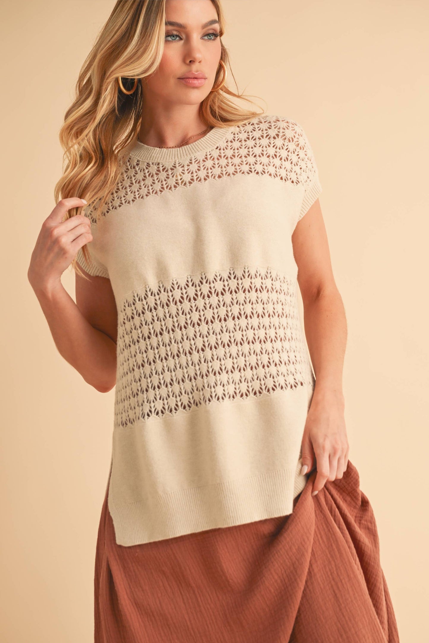 Ameena crochet top