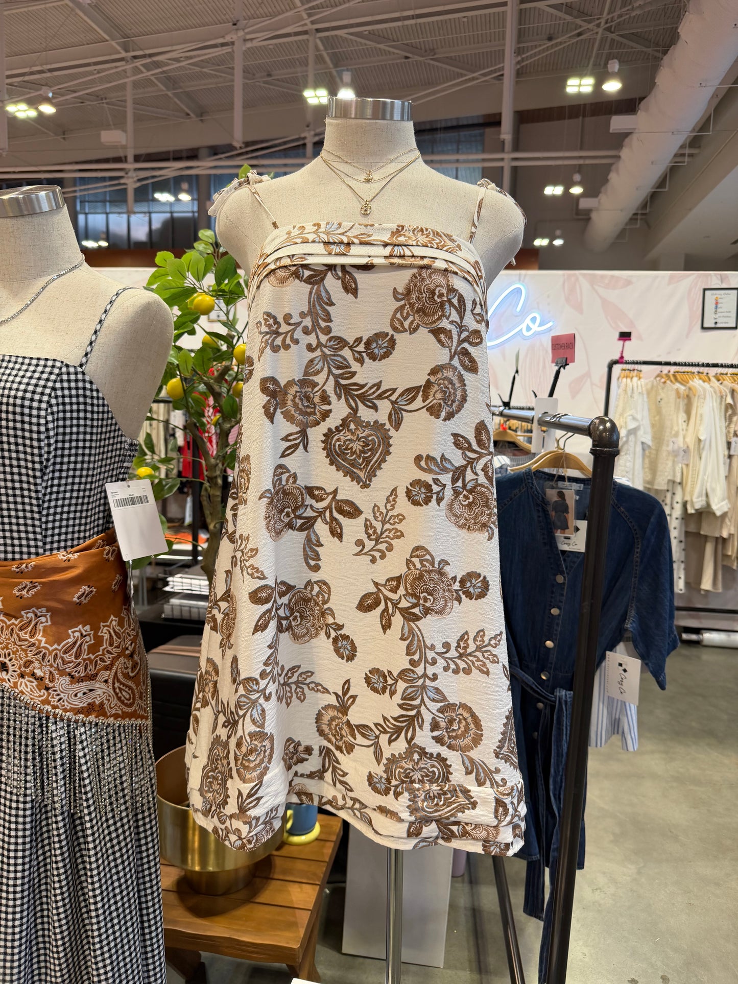 A Classy Floral Transition Dress