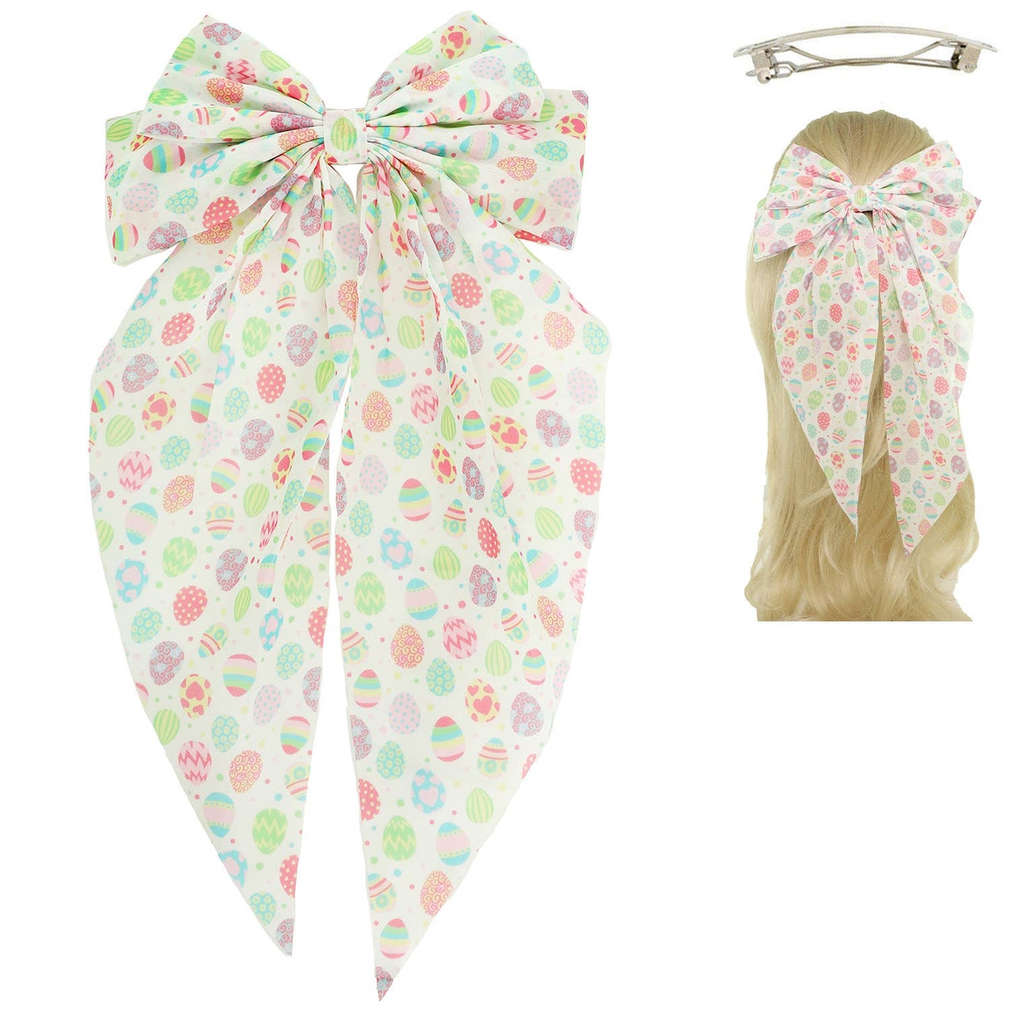 Easter Bow Barrette