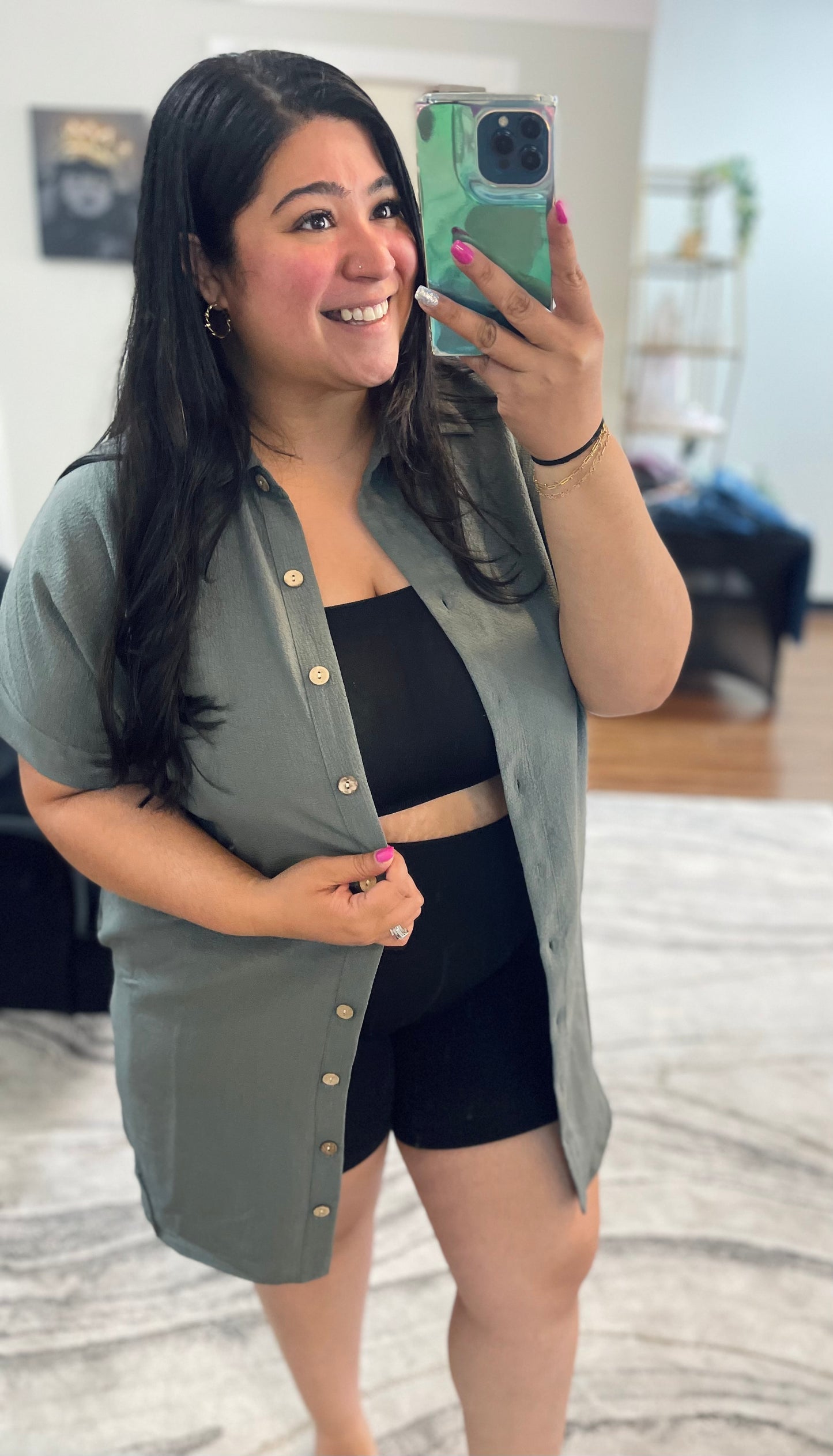 Braelyn Button Down Dress