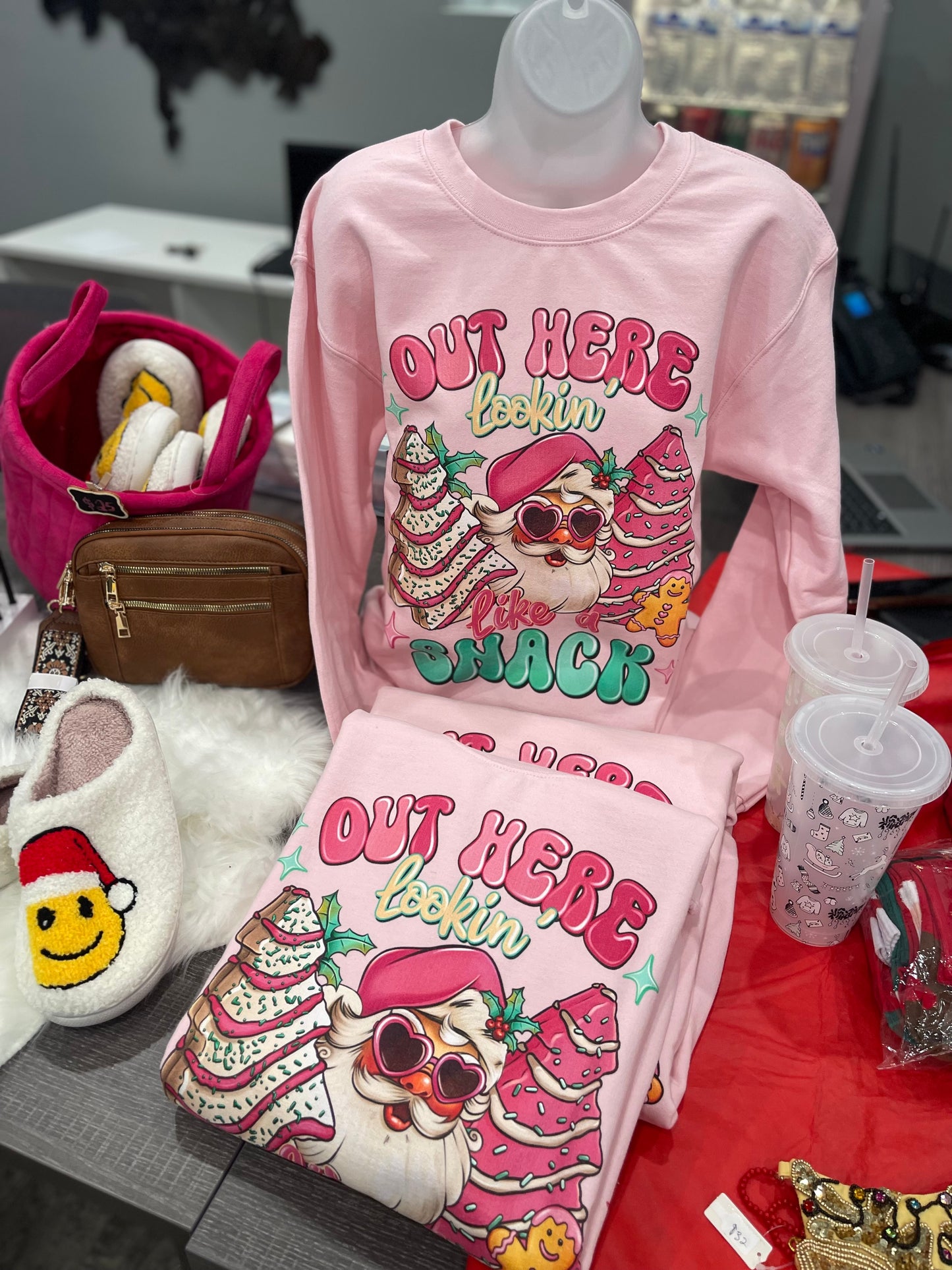 Out here looking like Crewneck