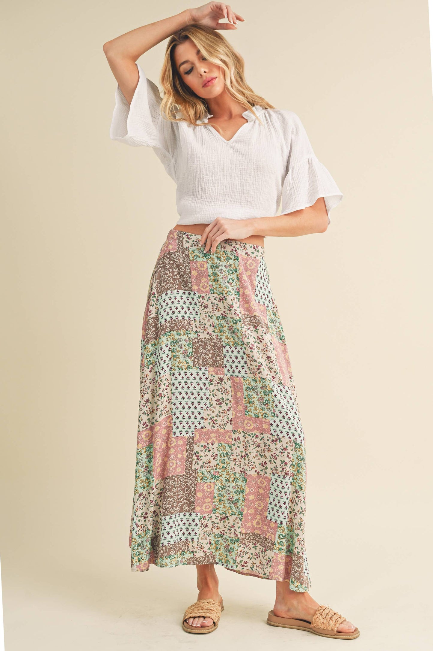 Sway me away flowy skirt