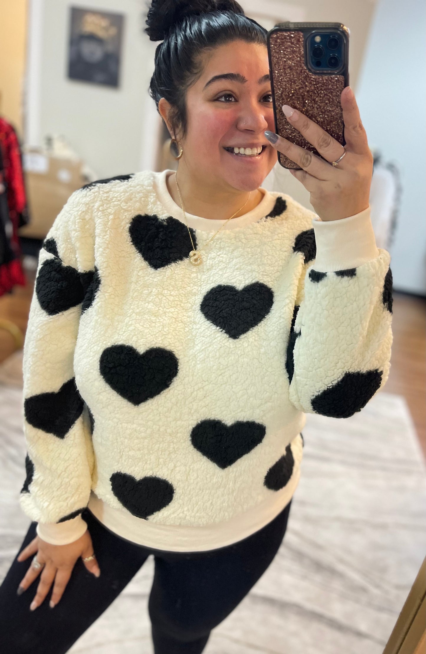 Cozy Heart Sweater