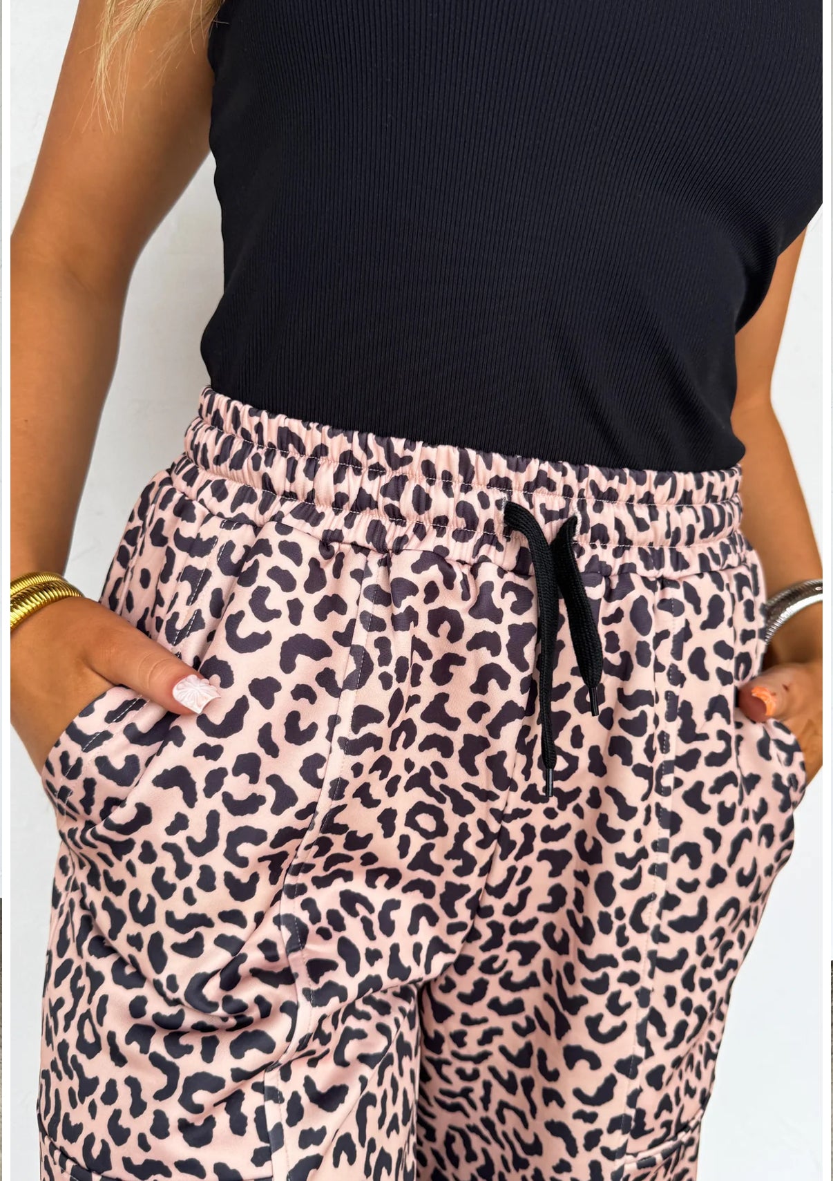 Coco Cheetah Joggers