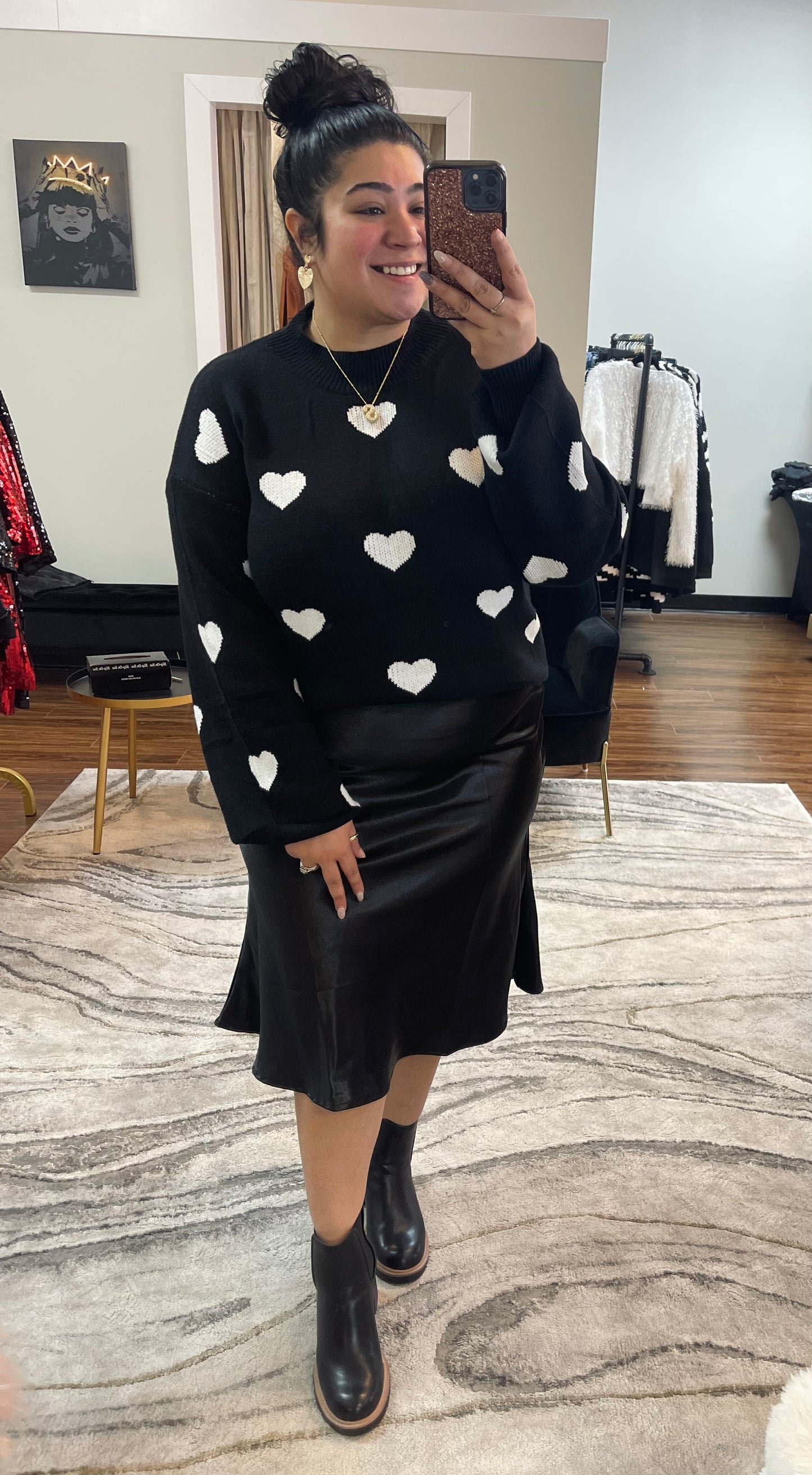 Queen of Hearts Sweater