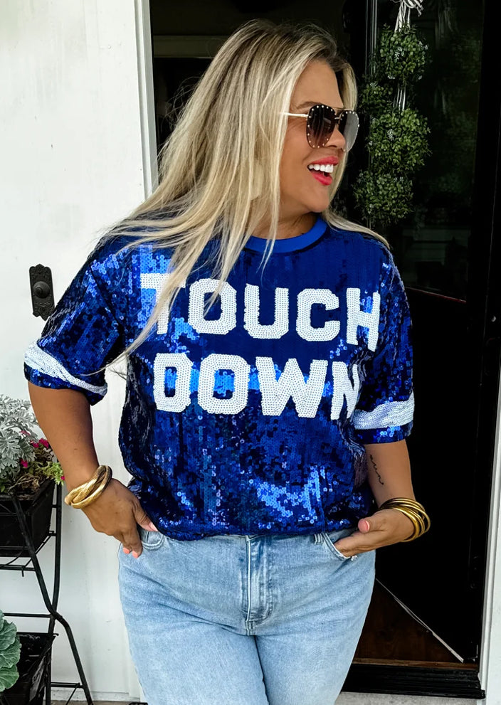 Game Time Sequin Tops