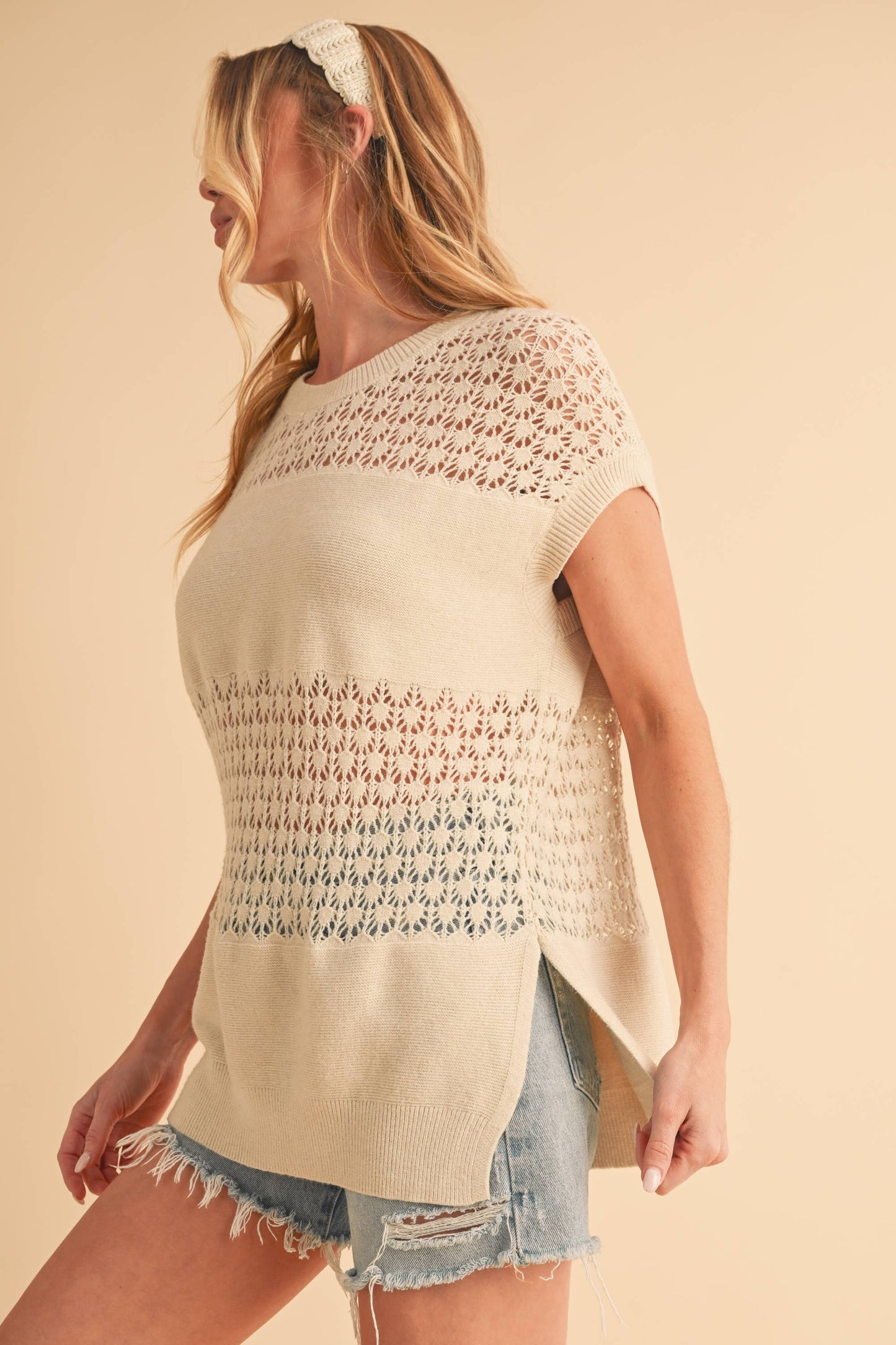 Ameena crochet top