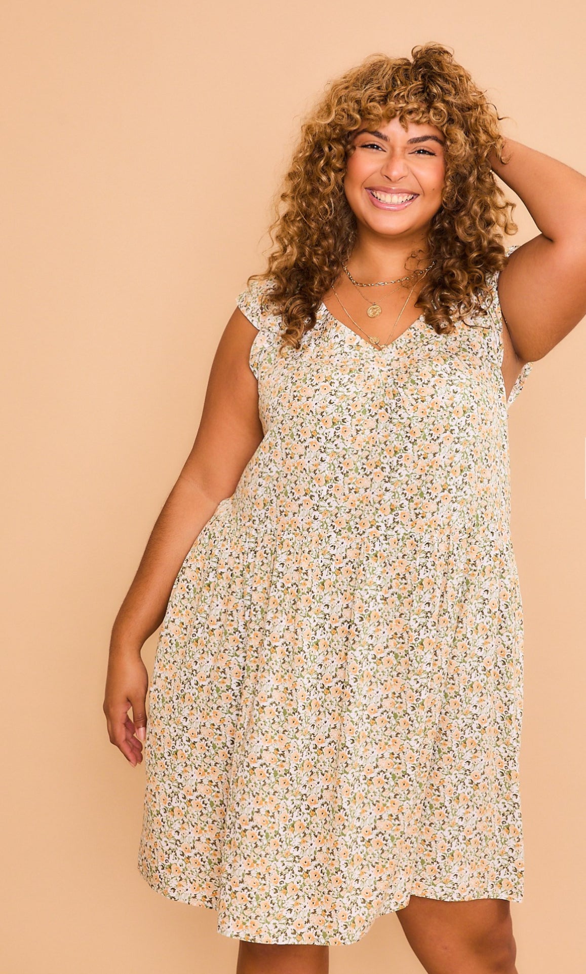 Delilah floral dress