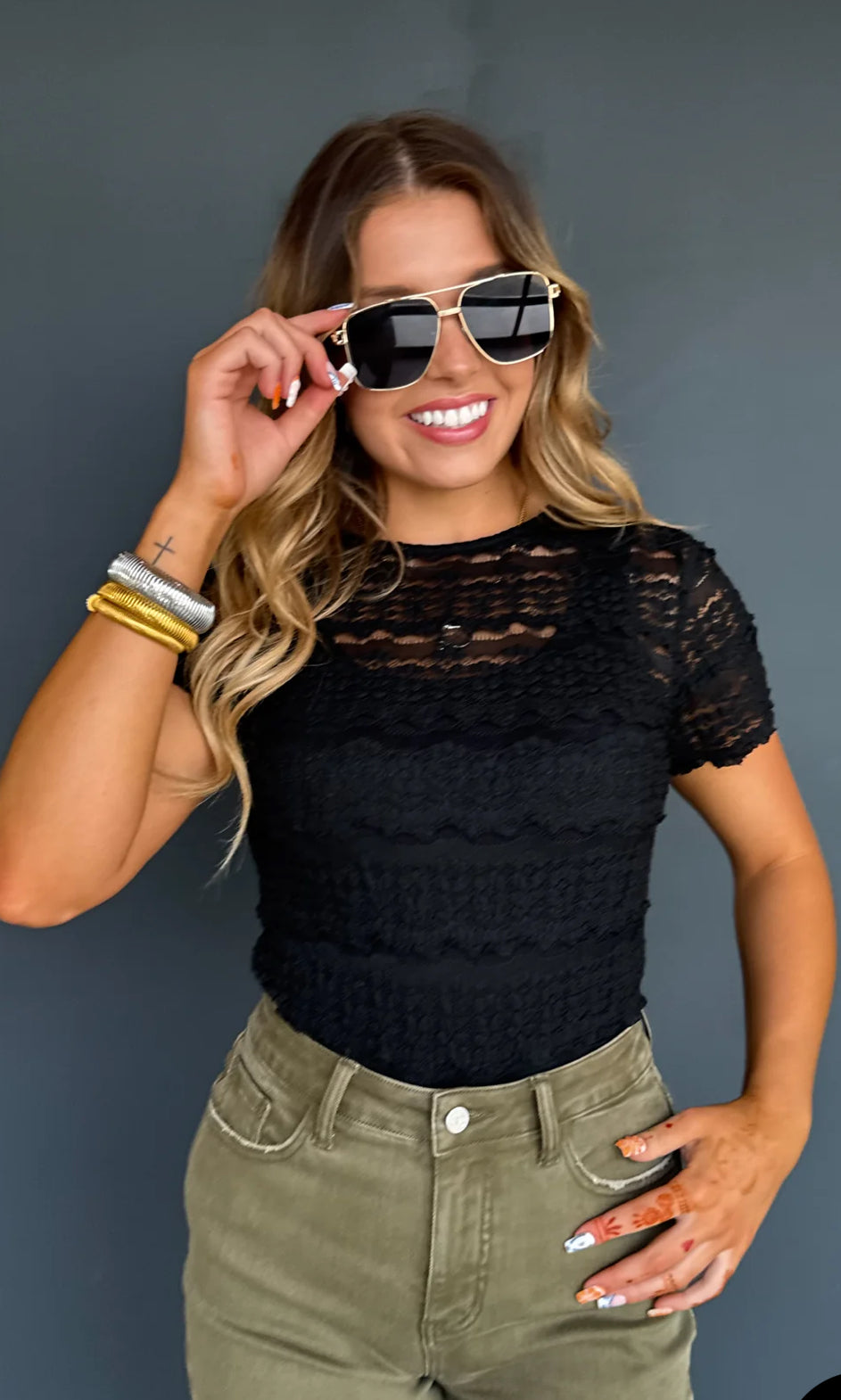 Rosalie Lace Top