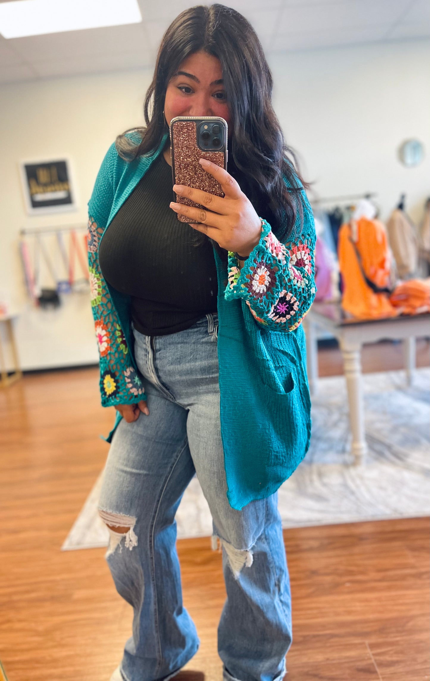 Catching Feelings Crochet Cardi