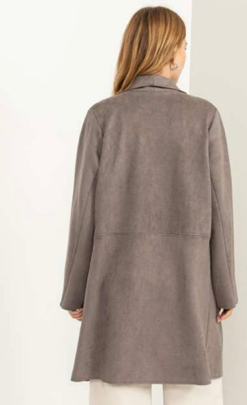 Call me classy- Suede Jacket