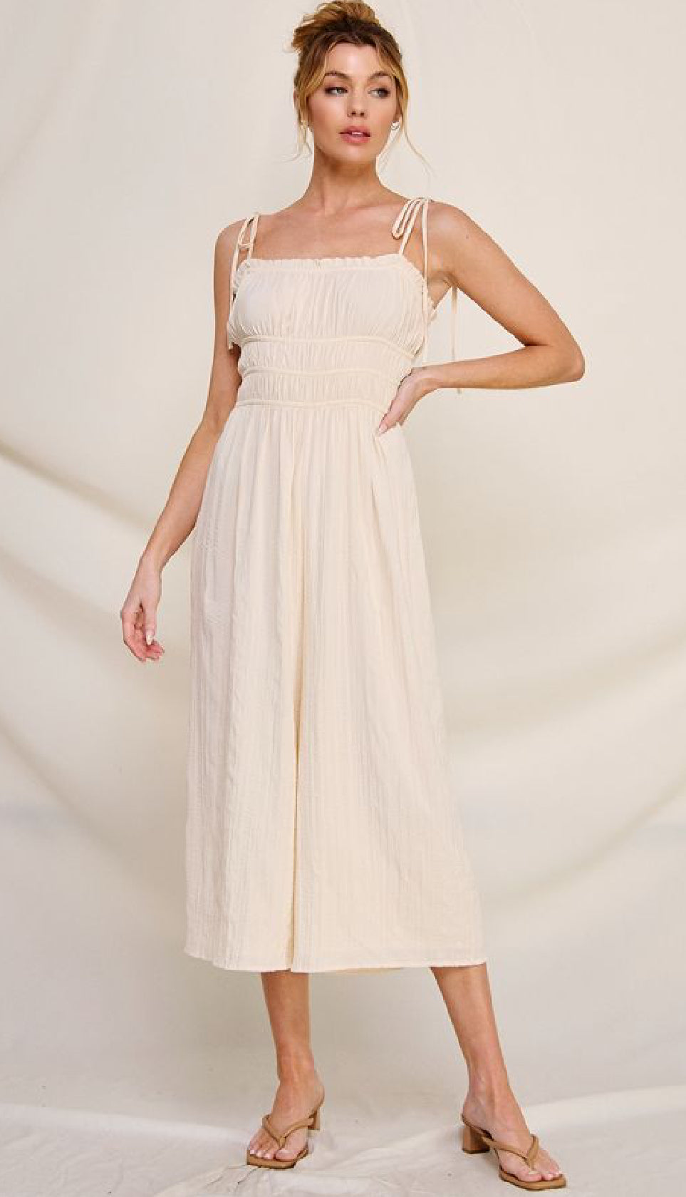 In Love Silk Jumpsuit