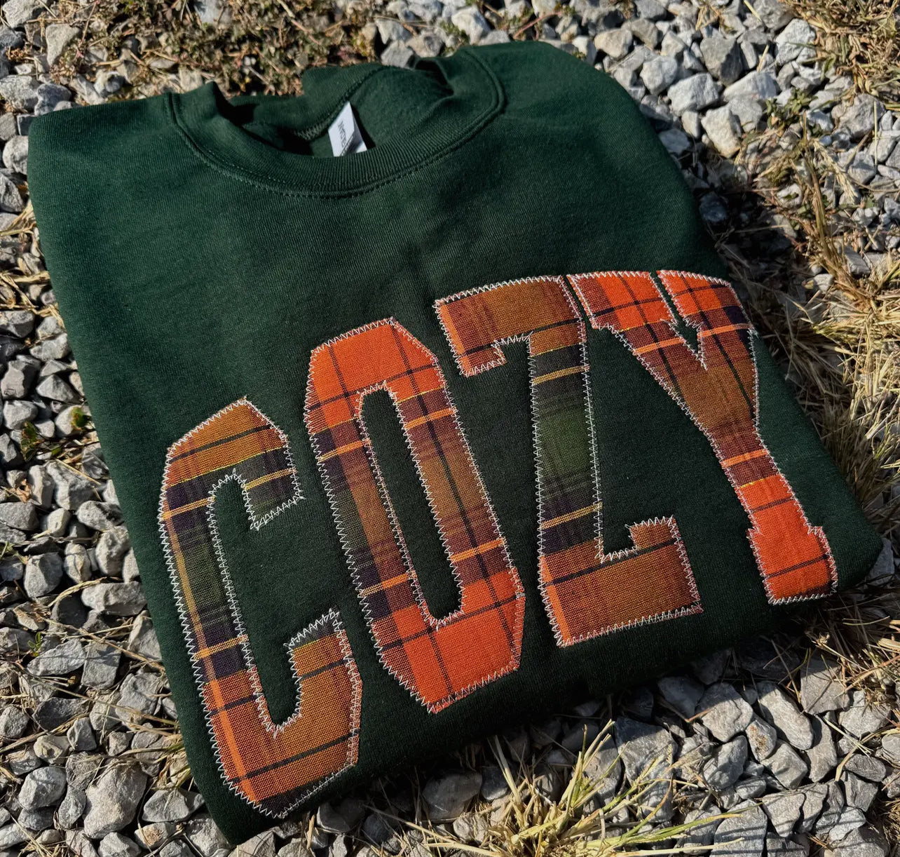 Cozy Embroidery Crewneck
