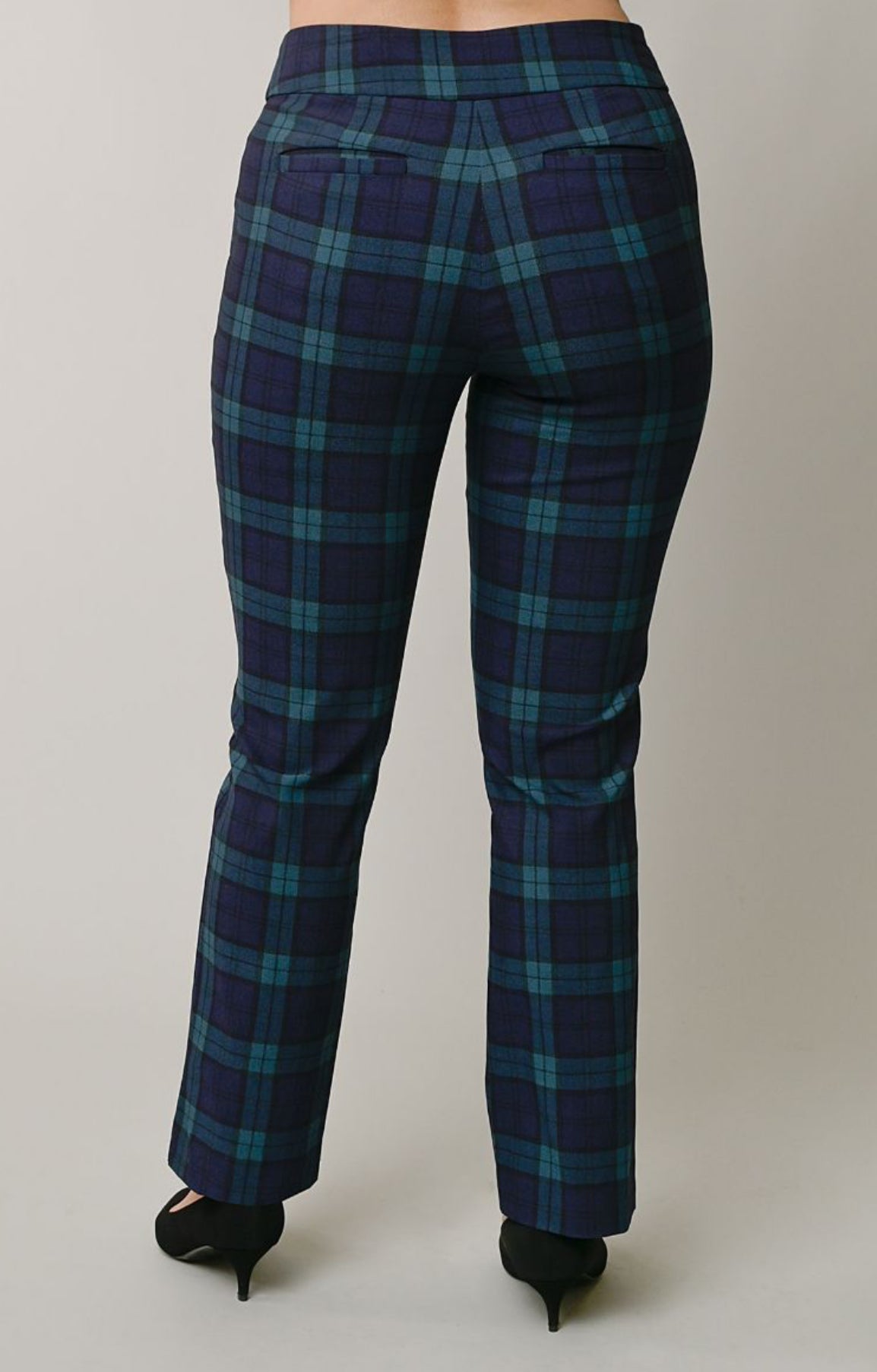 Chic Plaid Pants