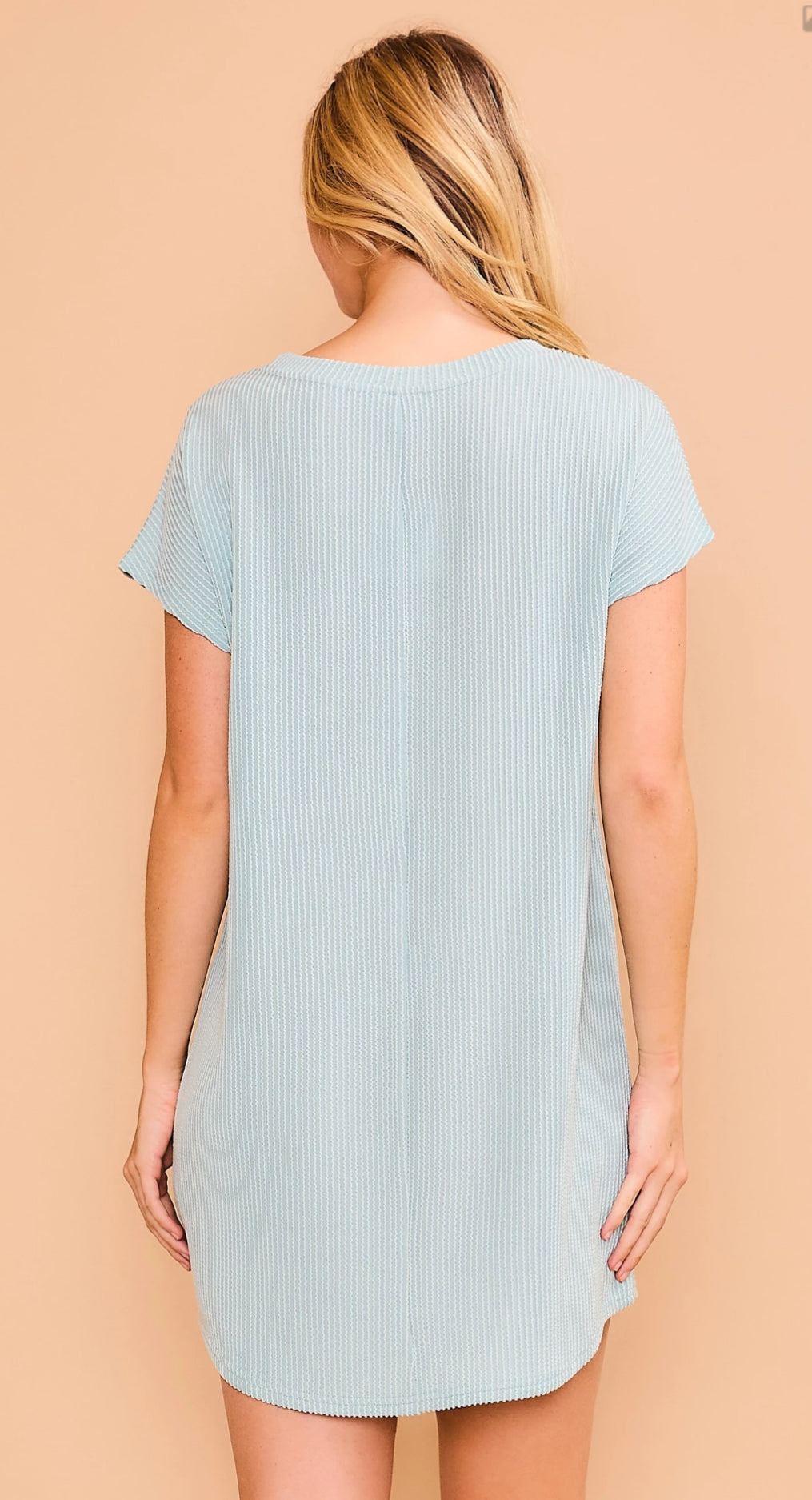 Sweet Comfort Ribbed Dress