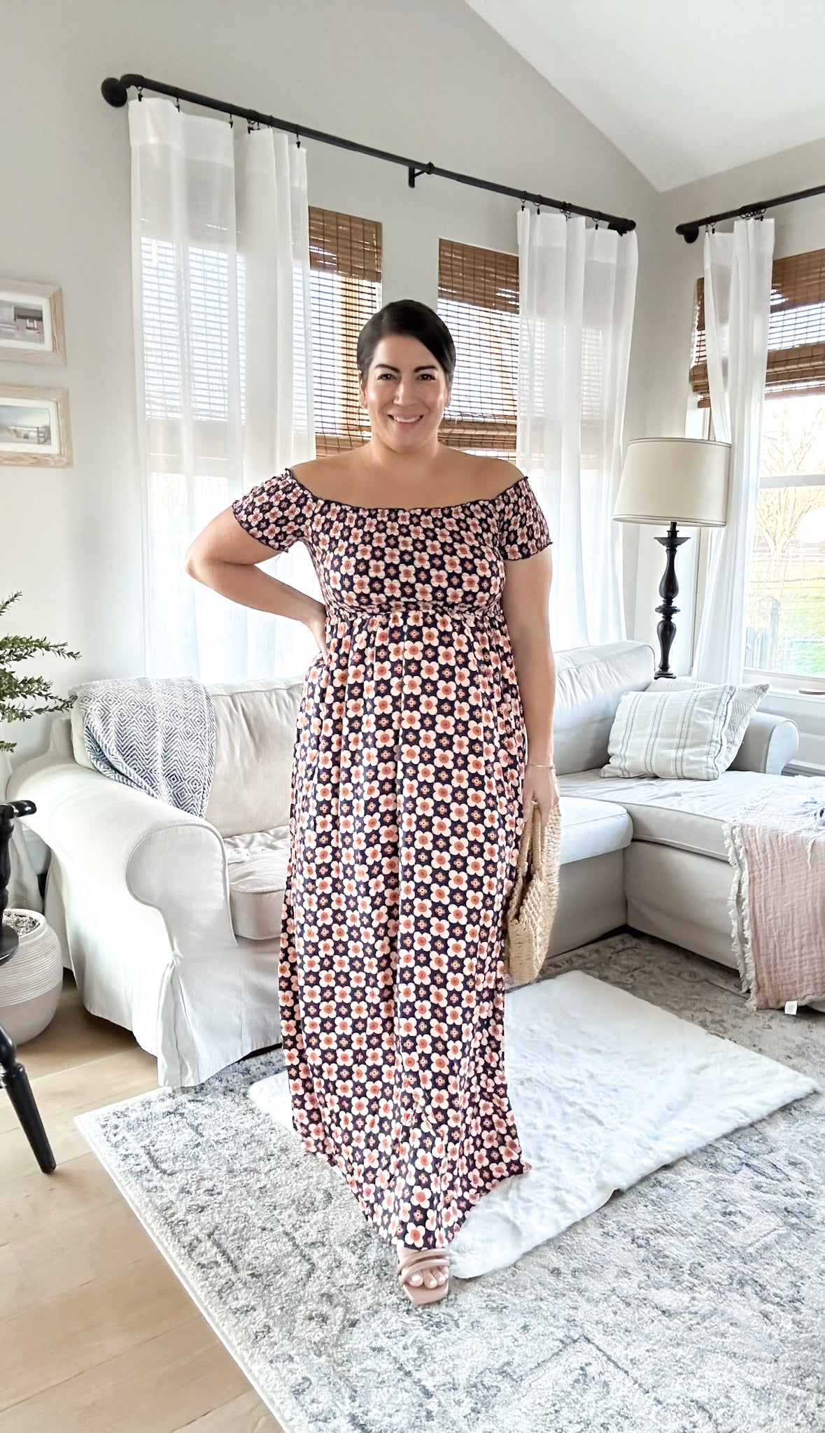 Groovy Chic Smocked Dress