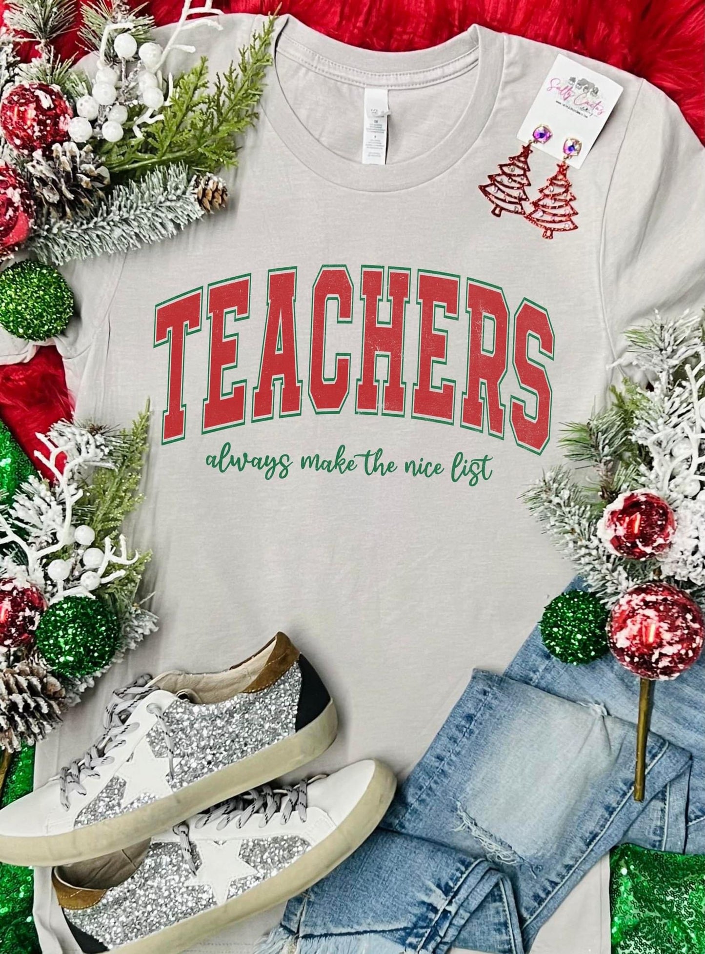 Teacher always Nice list Tee