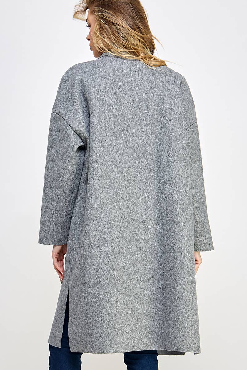 Open Front Coat