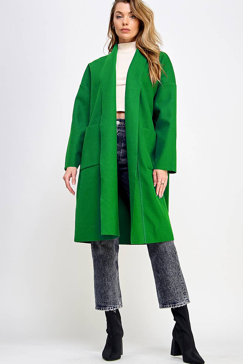 Open Front Coat