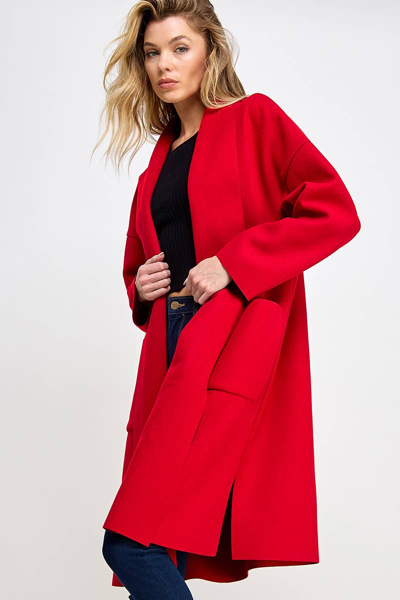 Open Front Coat