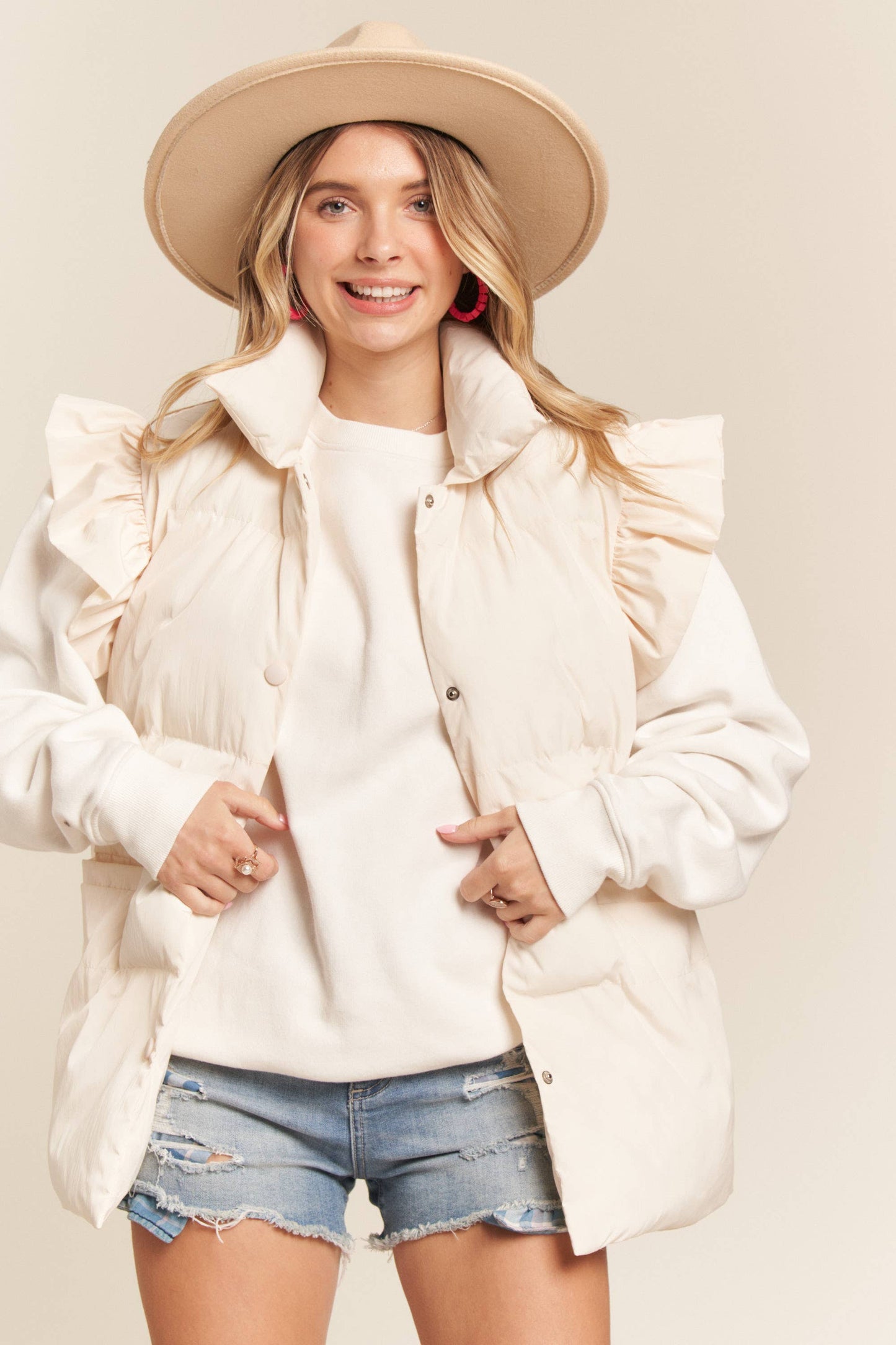 Reign Ruffle Vest