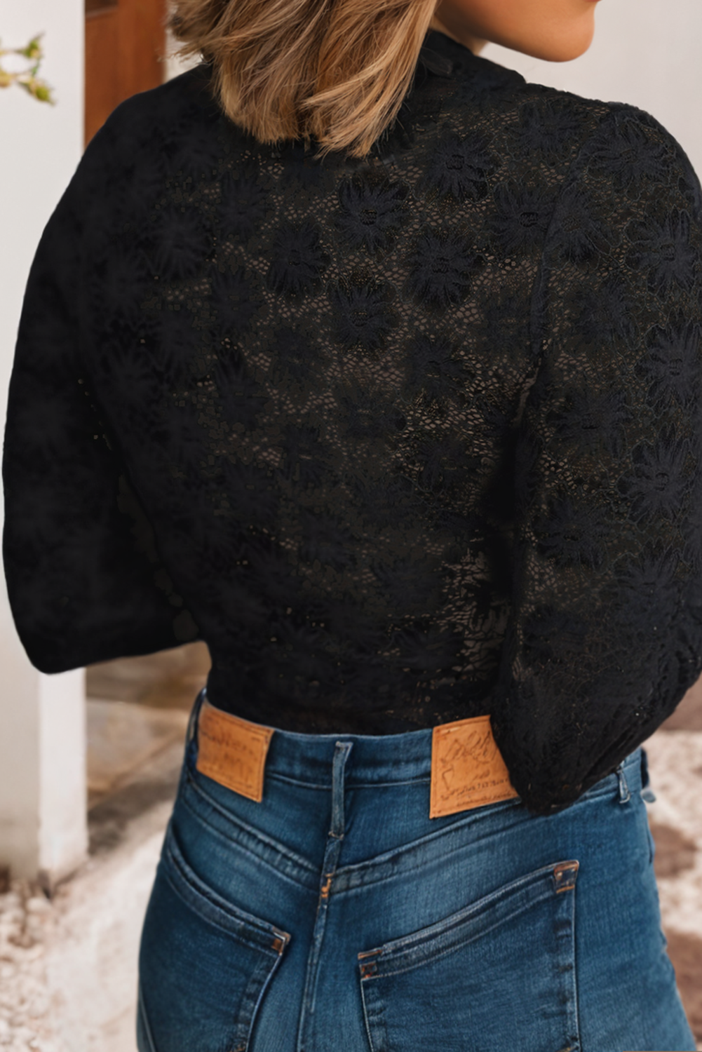 Floral Lace Long Sleeve