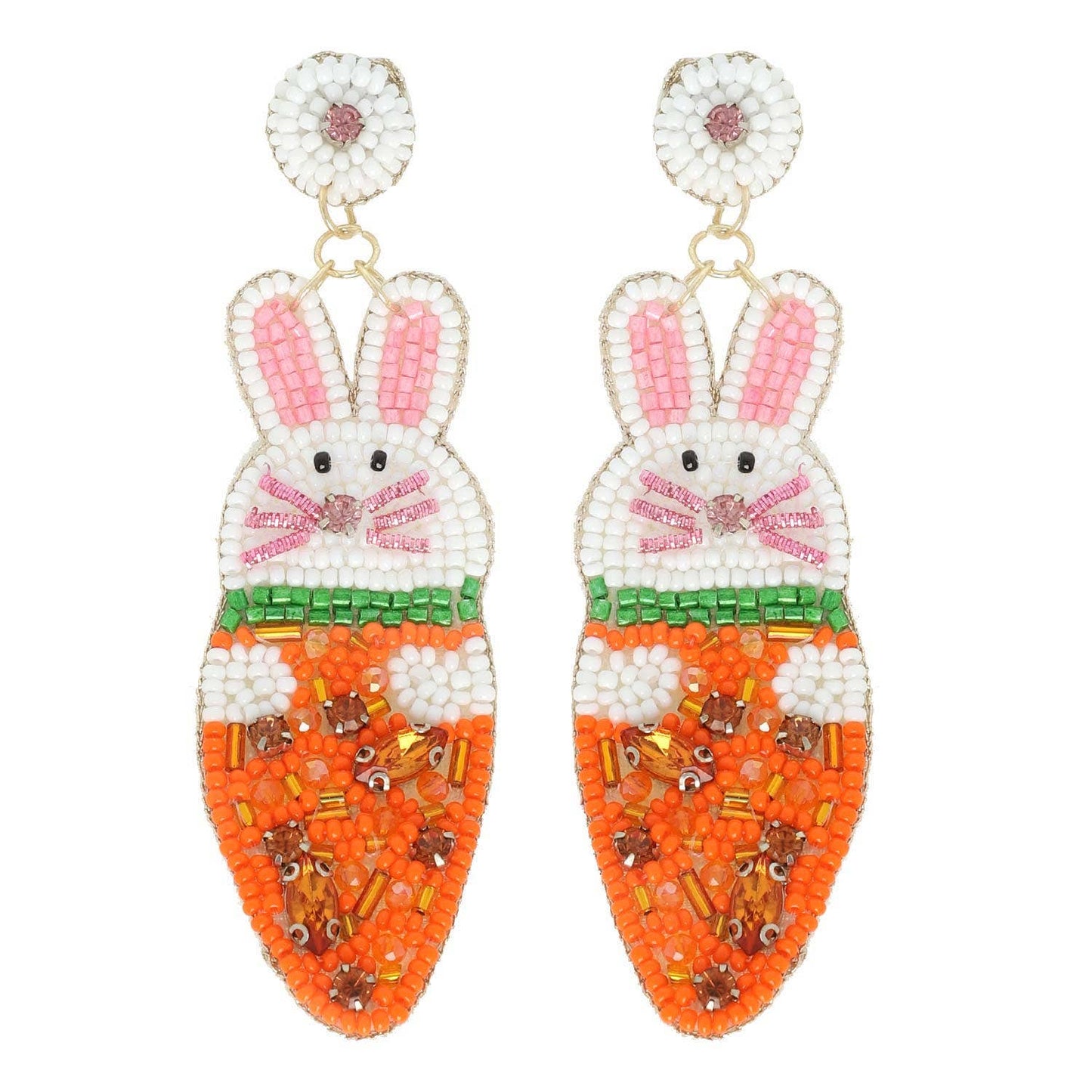 Easter Carrot Earrings