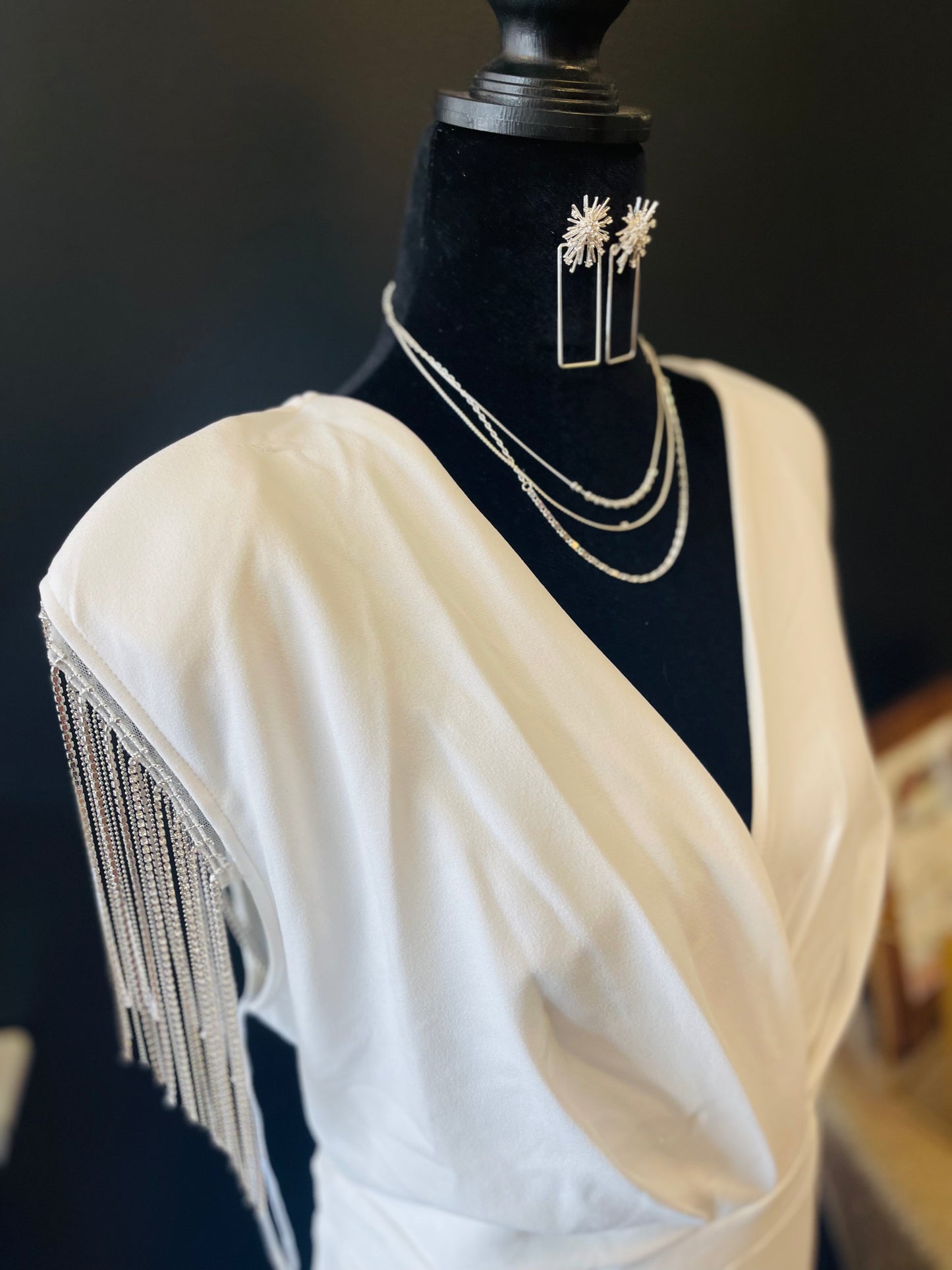Classy Fringe Dress