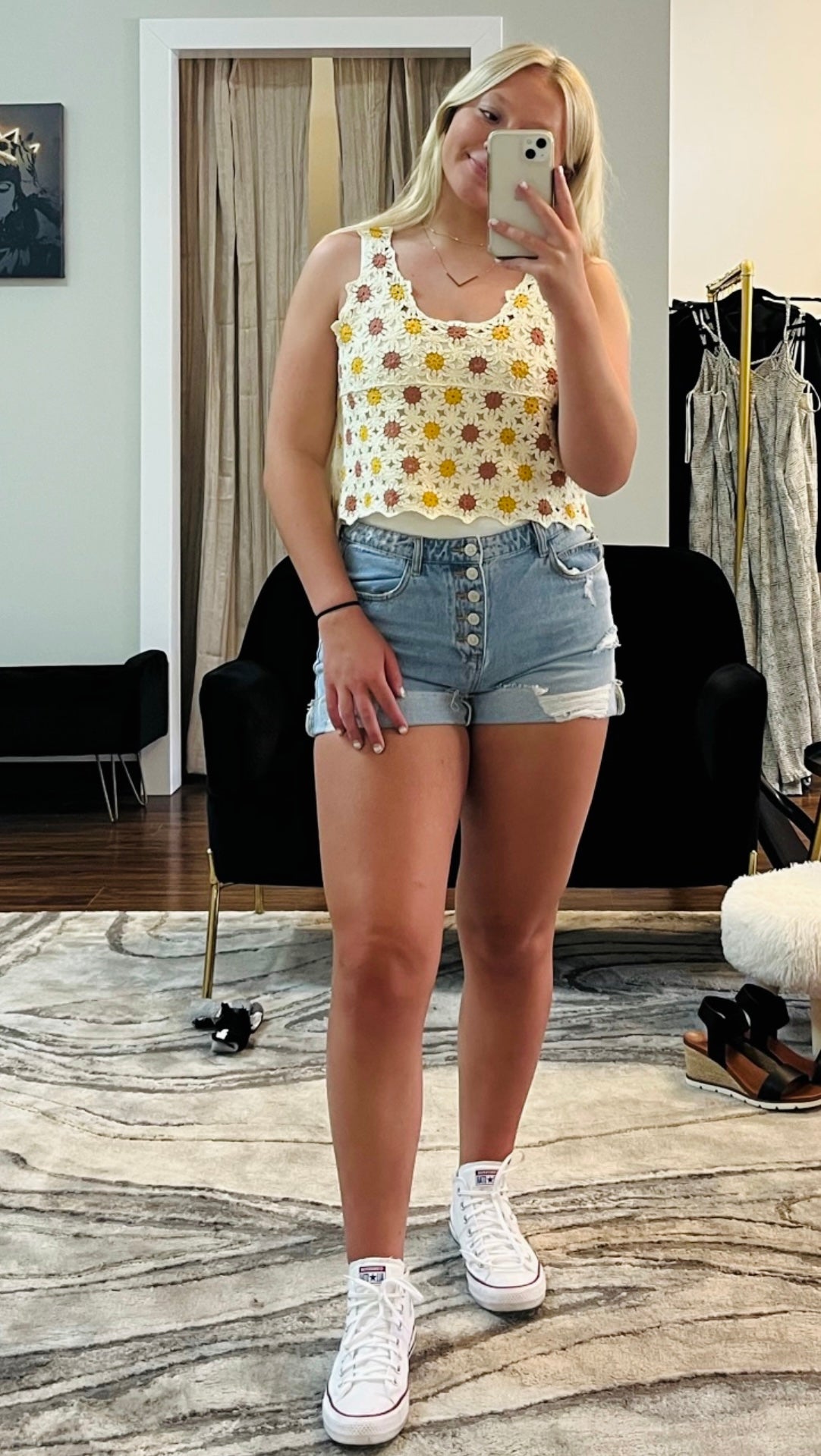 Summer Haze Crochet crop