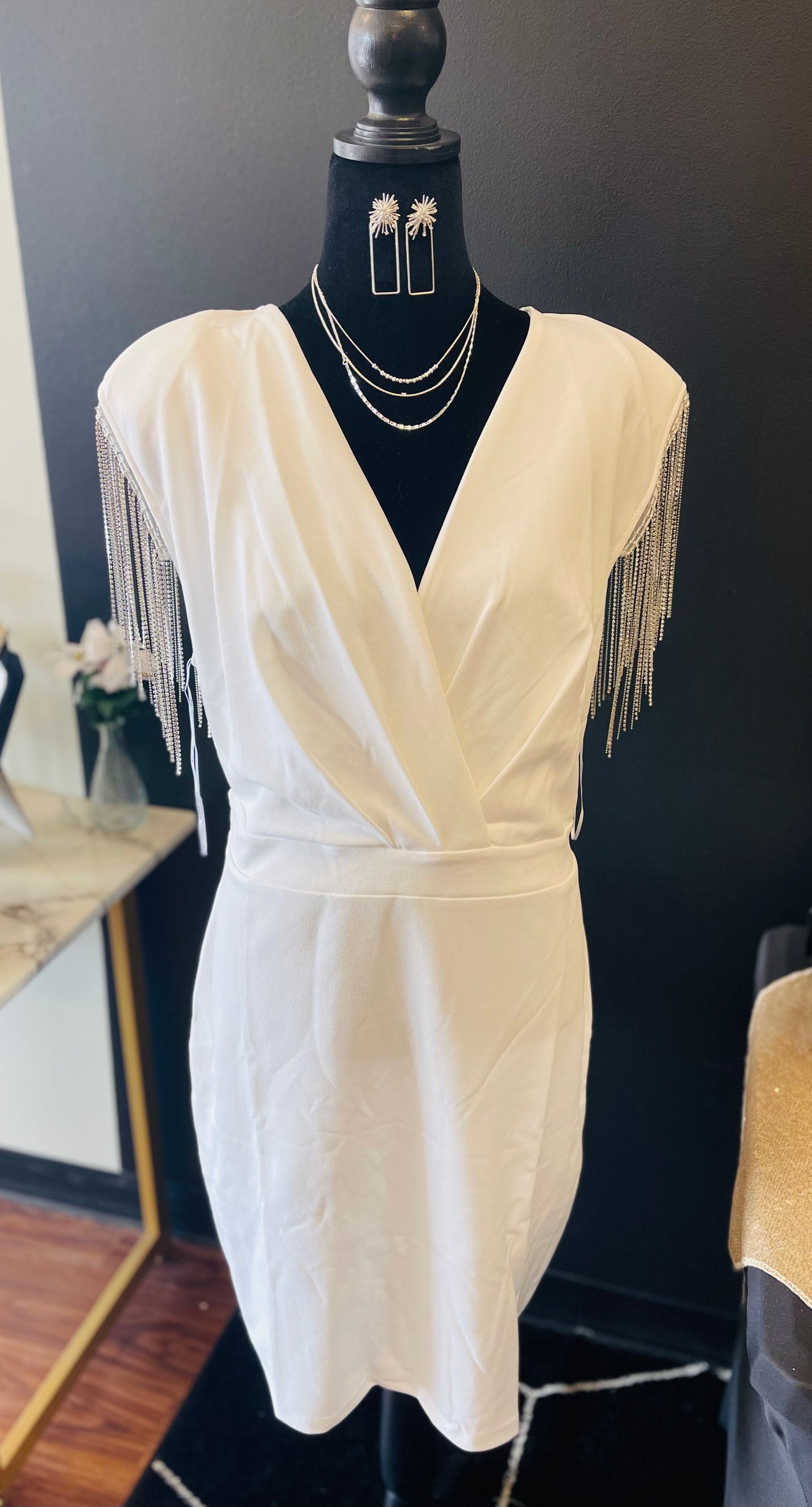 Classy Fringe Dress