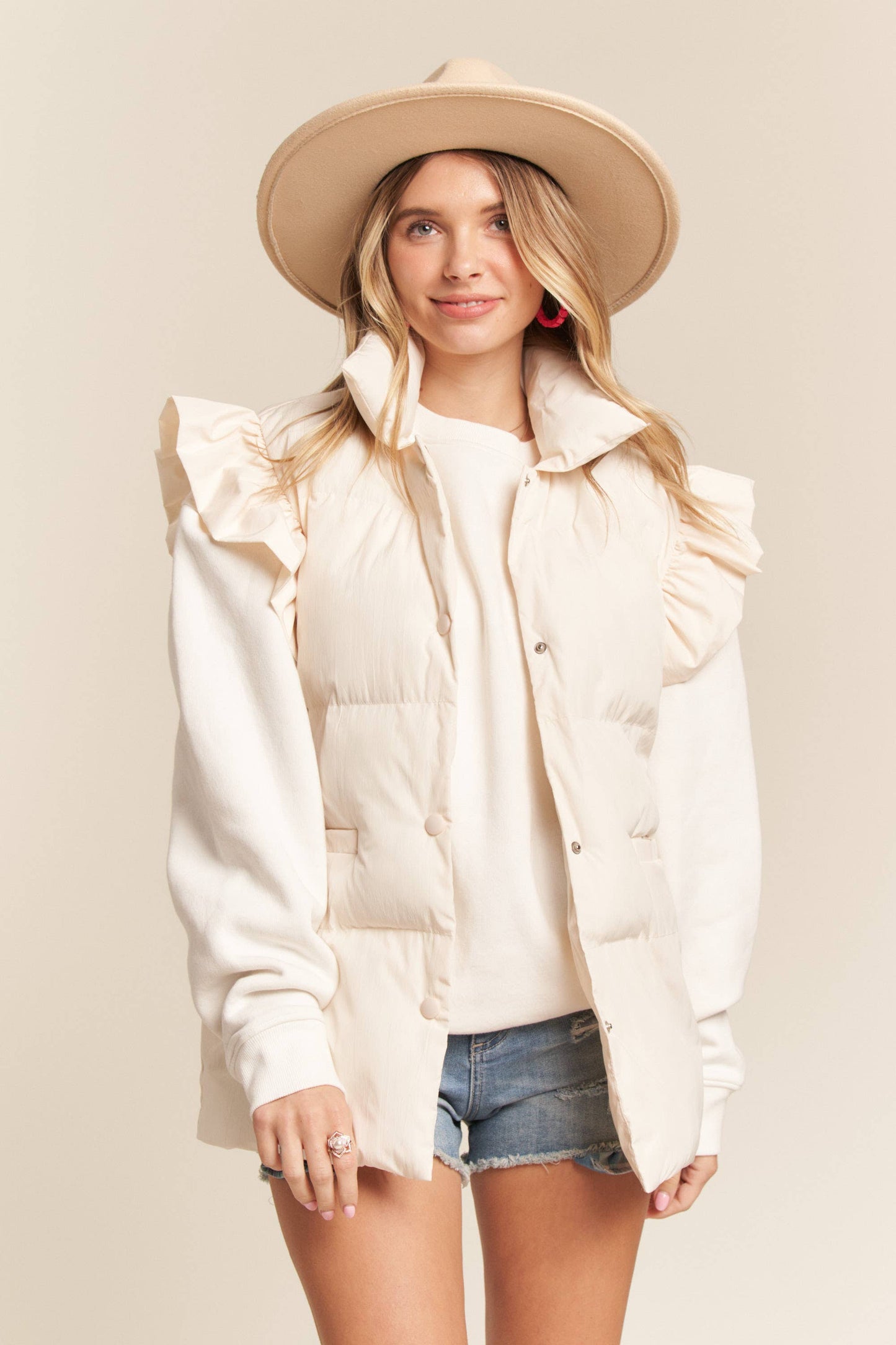 Reign Ruffle Vest
