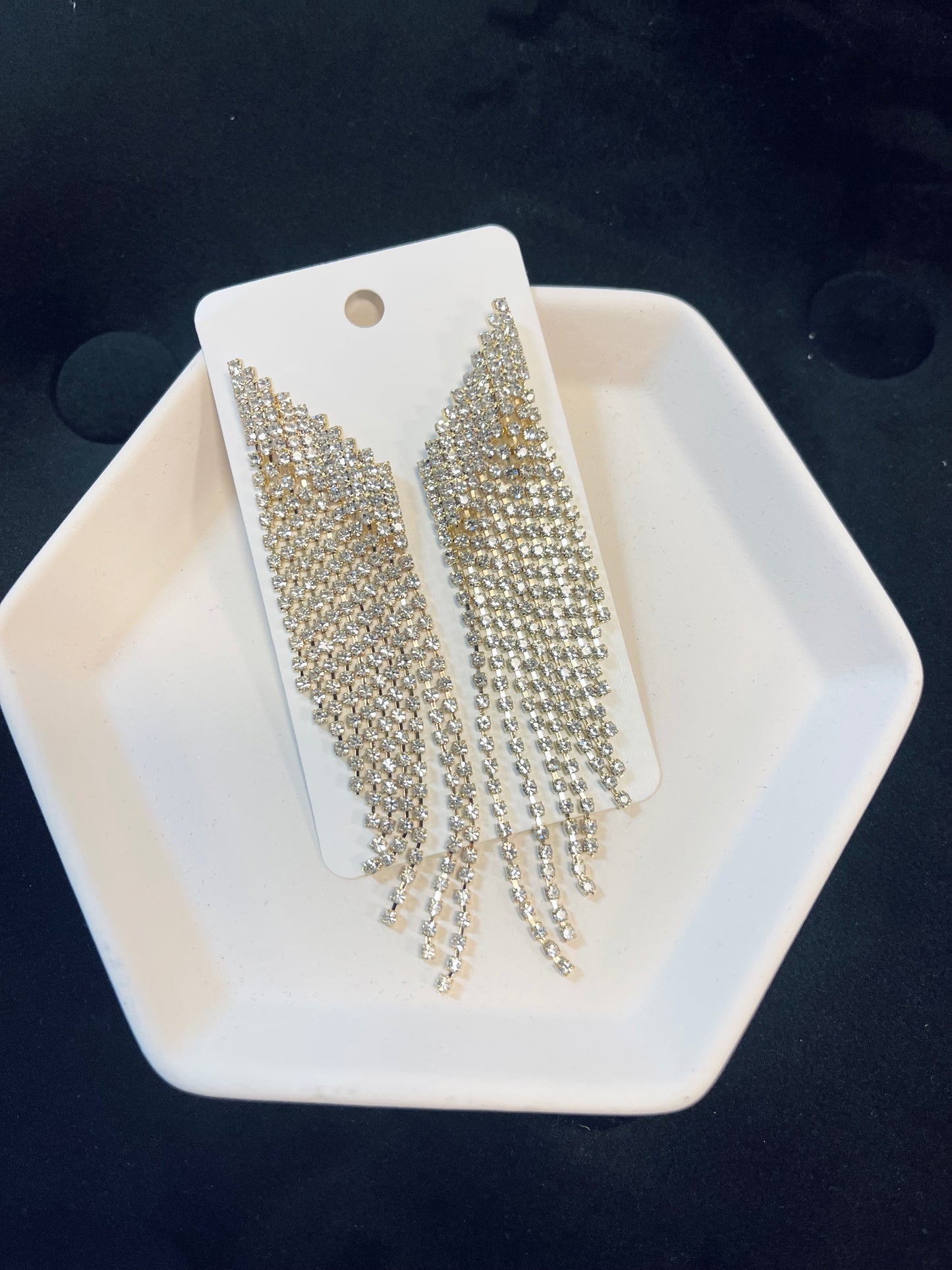 Studded Wing Earrings