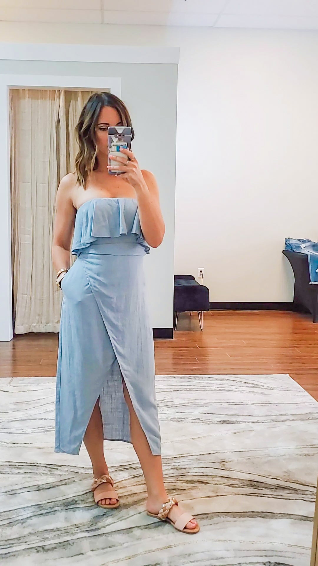 Rachel Ruffle dress