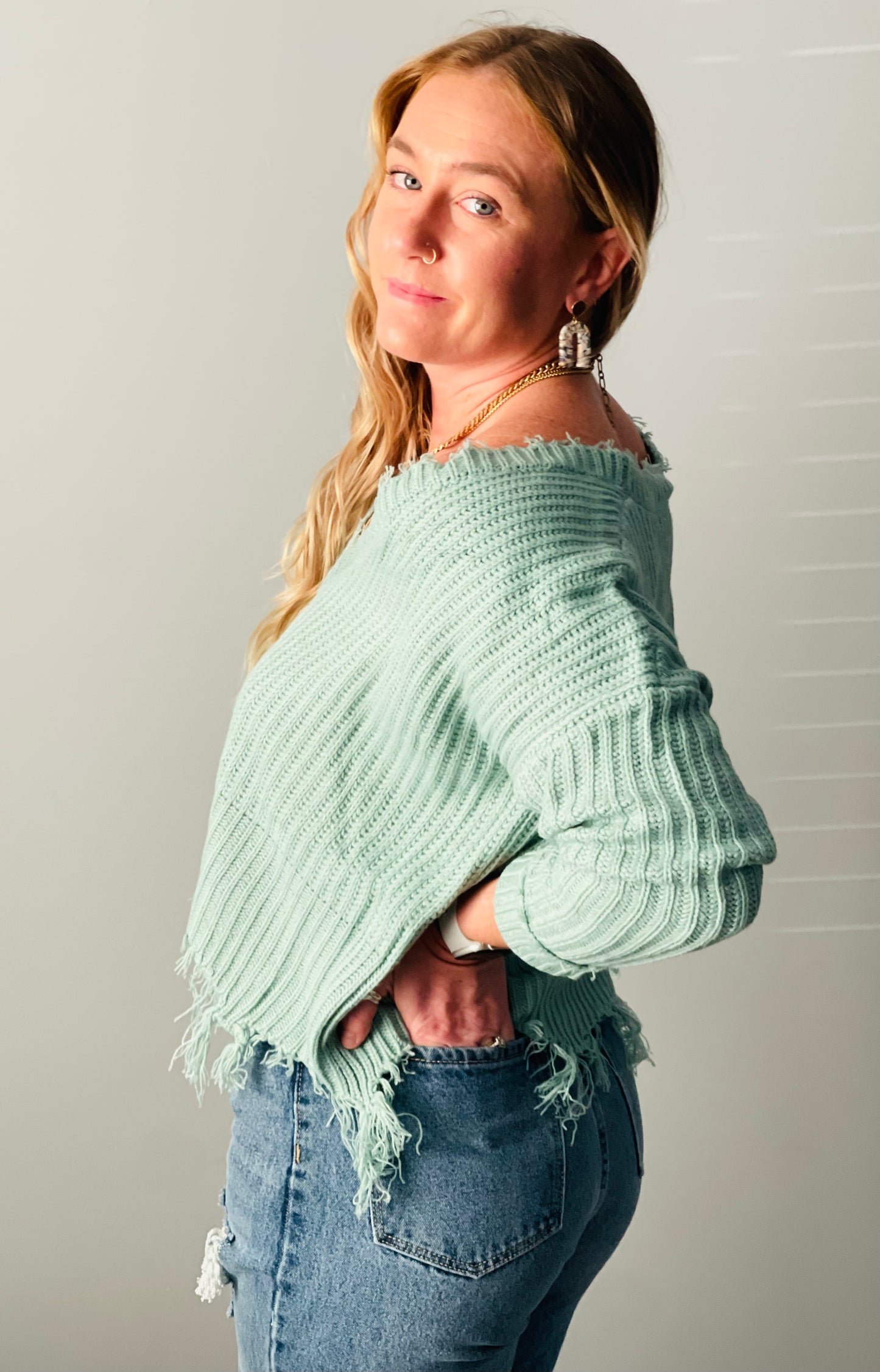Mint To Be Sweater