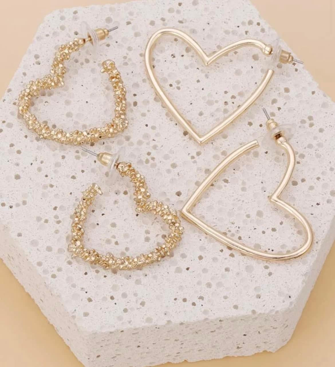 Heart hoop set