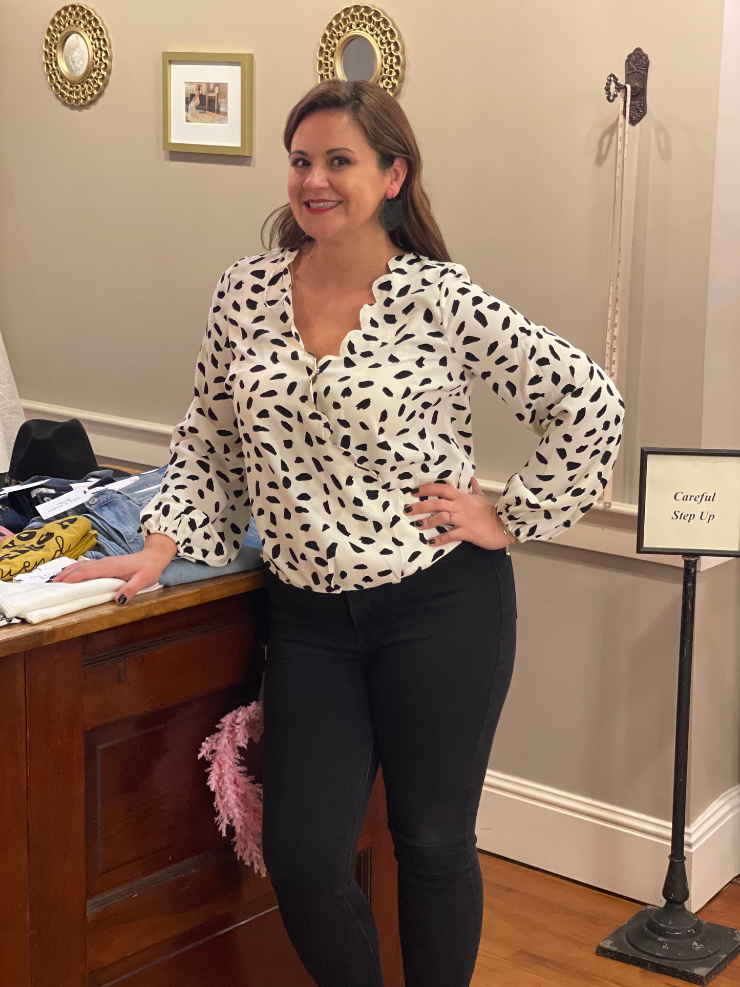 Perfect for anywhere blouse