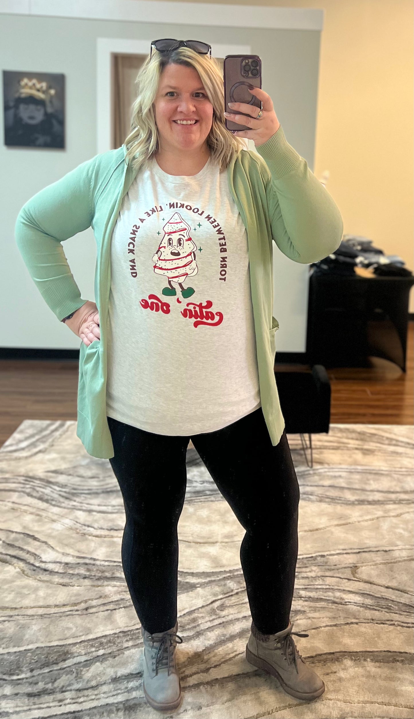 Torn between looking like a snack