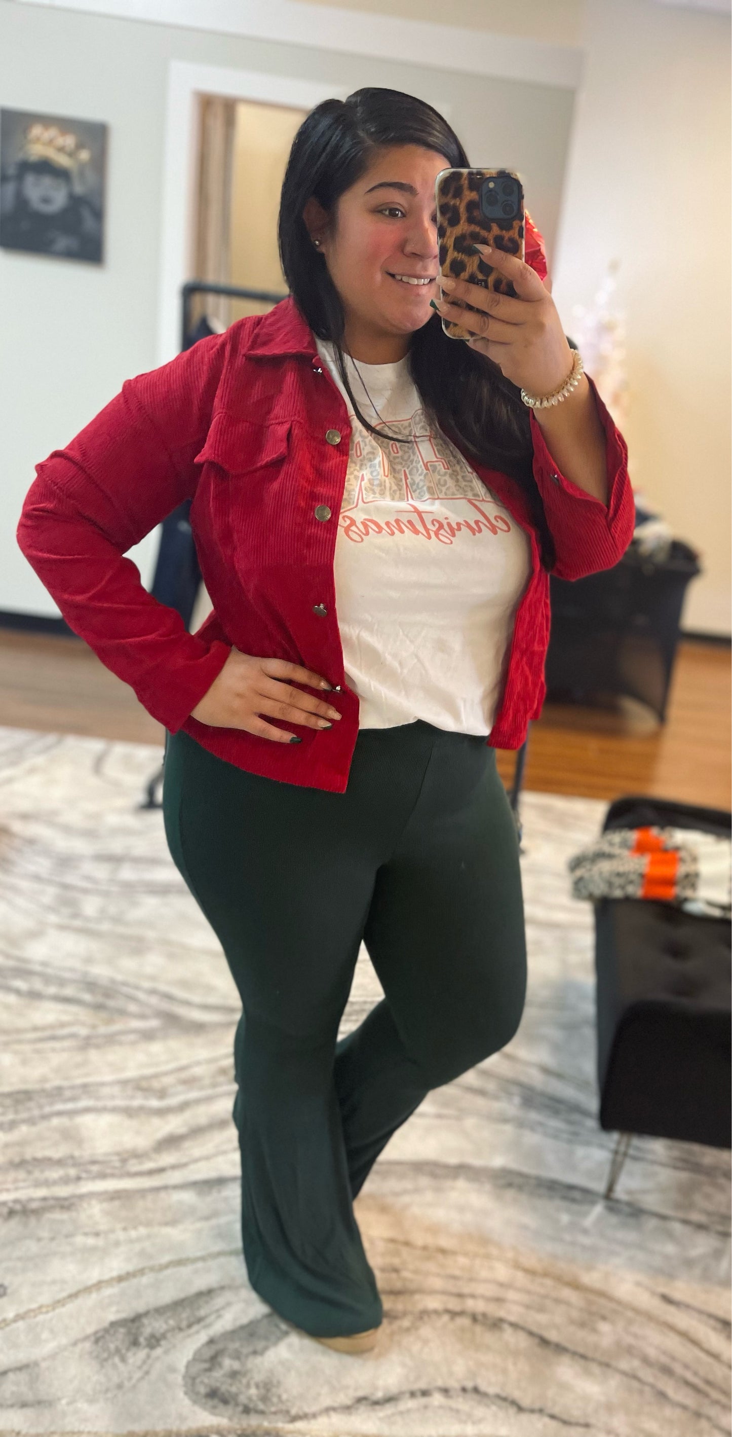 Carrie Corduroy Shacket