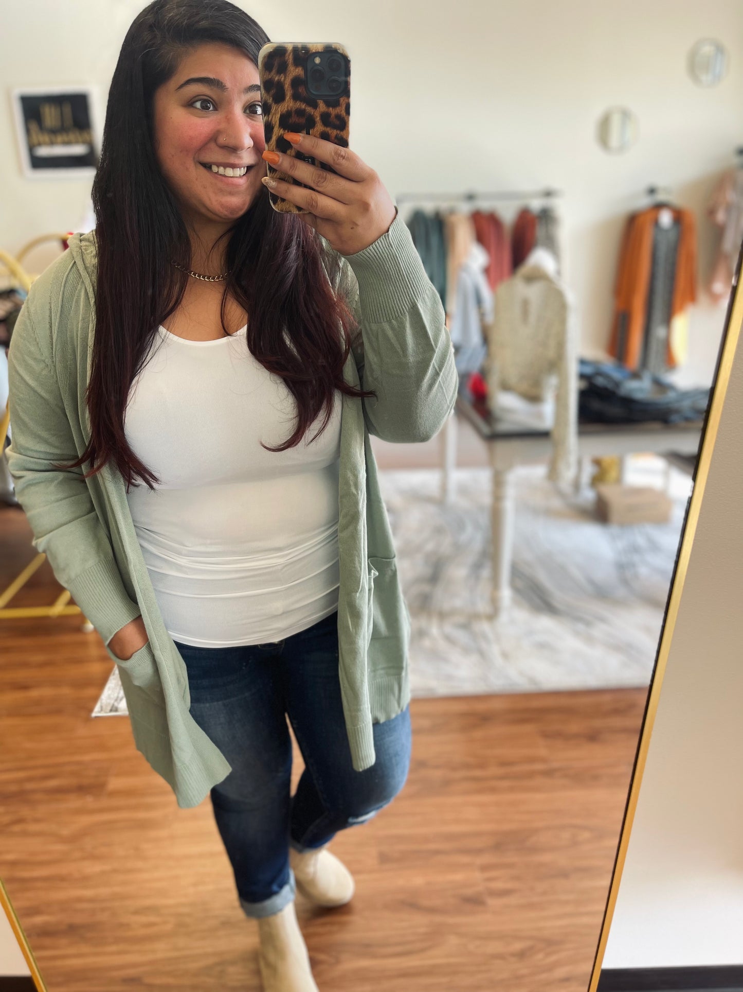 Hooded Cardigan