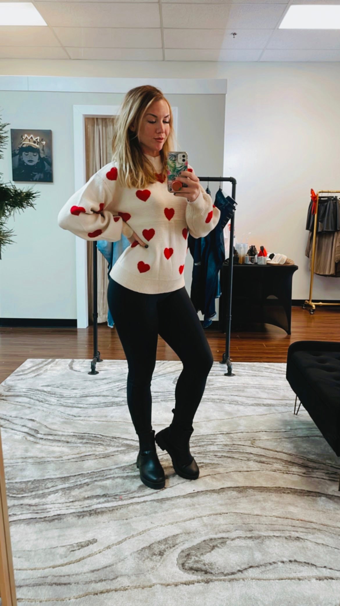Queen of Hearts Sweater