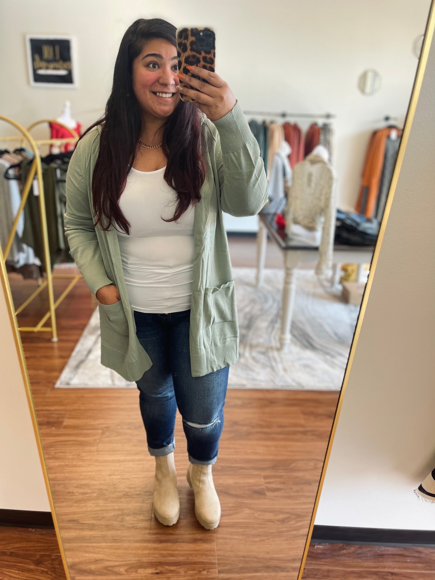 Hooded Cardigan